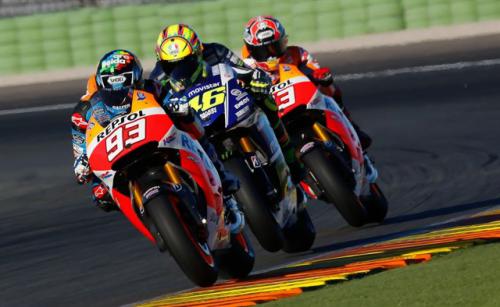 1 Marquez - Marquez - Pedrosa