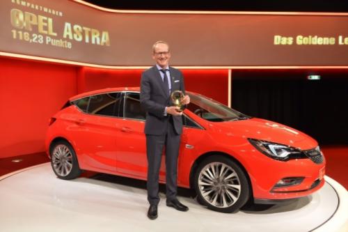 Opel Astra - Zlatý volant 2015