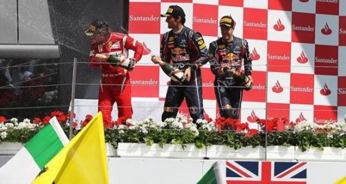 Alonso Vettel Webber