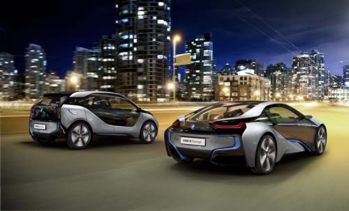 BMW i8 a i3