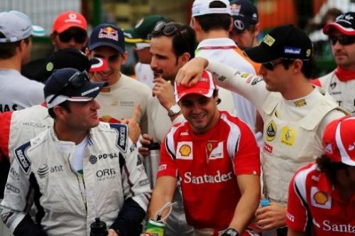 Barrichello Massa Senna