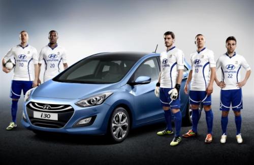 Hyundai Team K. Benzema D. Sturridge I. Casillas L. Podolski G. Rossi