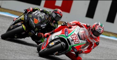 Nicky Hayden a Andrea Dovizioso