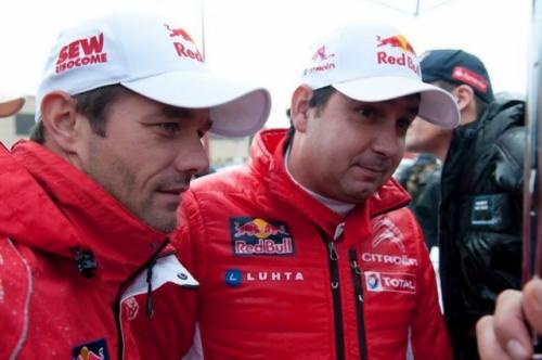 Sebastien Loeb a Daniel Elena