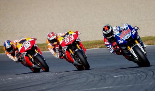 Lorenzo - Marquez - Pedrosa