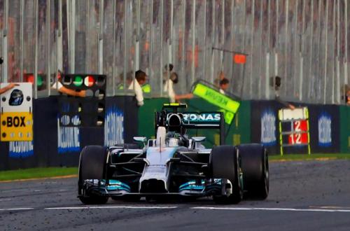 Vítaz Nico Rosberg - Mercedes