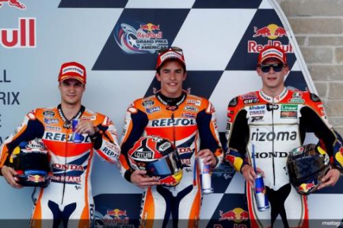 2 Pedrosa - Marquez - Bradl