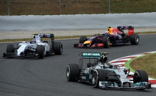 1 Hamilton - Rosberg - Ricciardo