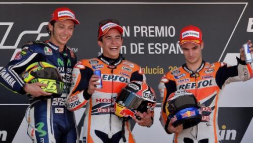 Rossi - Marquez - Pedrosa