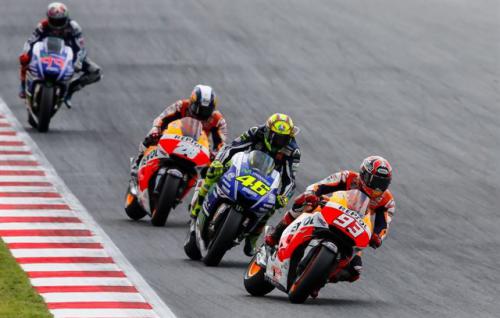 1 Marquez - Rossi - Pedrosa - Lorenzo