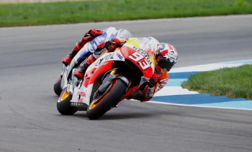 1 Marc Marquez a Jorge Lorenzo