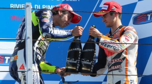 4 Rossi - Pedrosa