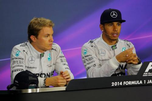 1 Nico Rosberg - Lewis Hamilton