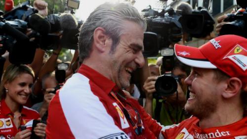 3 Arrivabene - Vettel