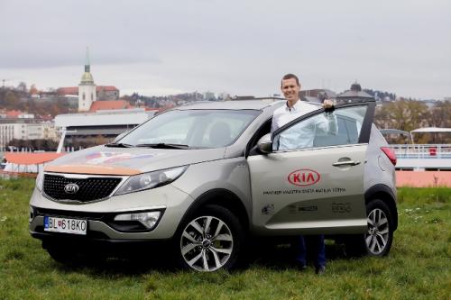 Kia Sportage a Matej Tóth