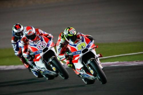 Iannone-Dovizioso-Lorenzo