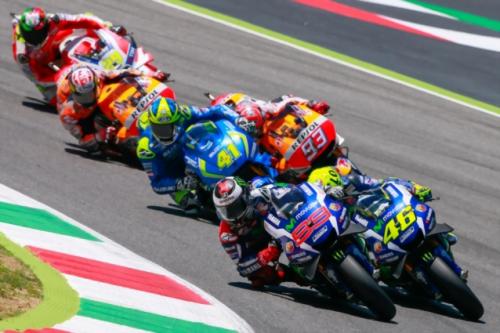 1 Lorenzo - Rossi - Marquez