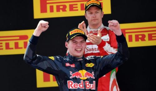 1 Verstappen - Räikkonen