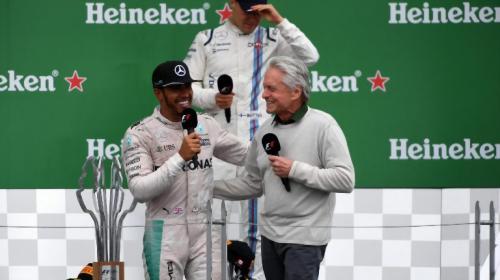 4 Lewis Hamilton a Michael Douglas