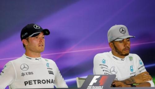 1 Nico Rosberg - Lewis Hamilton