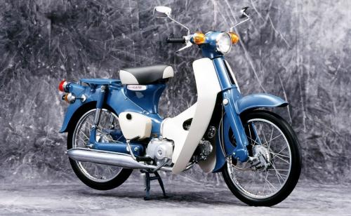 2 Honda Super Cub C50 z r. 1966