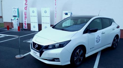 Nissan Leaf a nabíjacie stanice